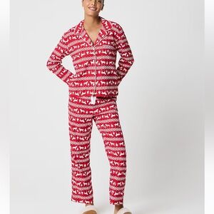 JCrew flannel pajama set size Small, washed once but not worn, like NEW!